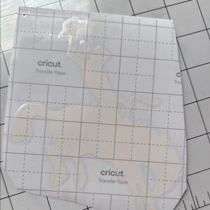 Cricut Cowboy Design Transfer Tape - White